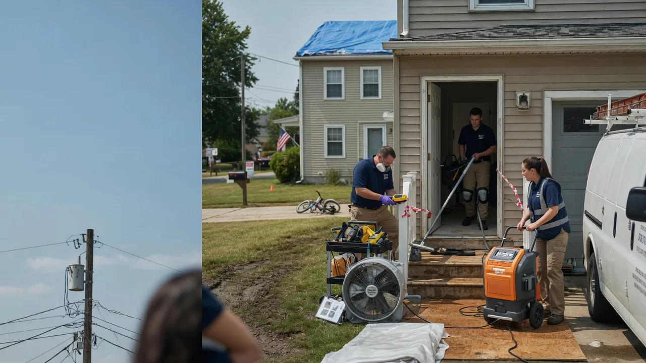 Water Damage Repair in Emblem, WY near me
